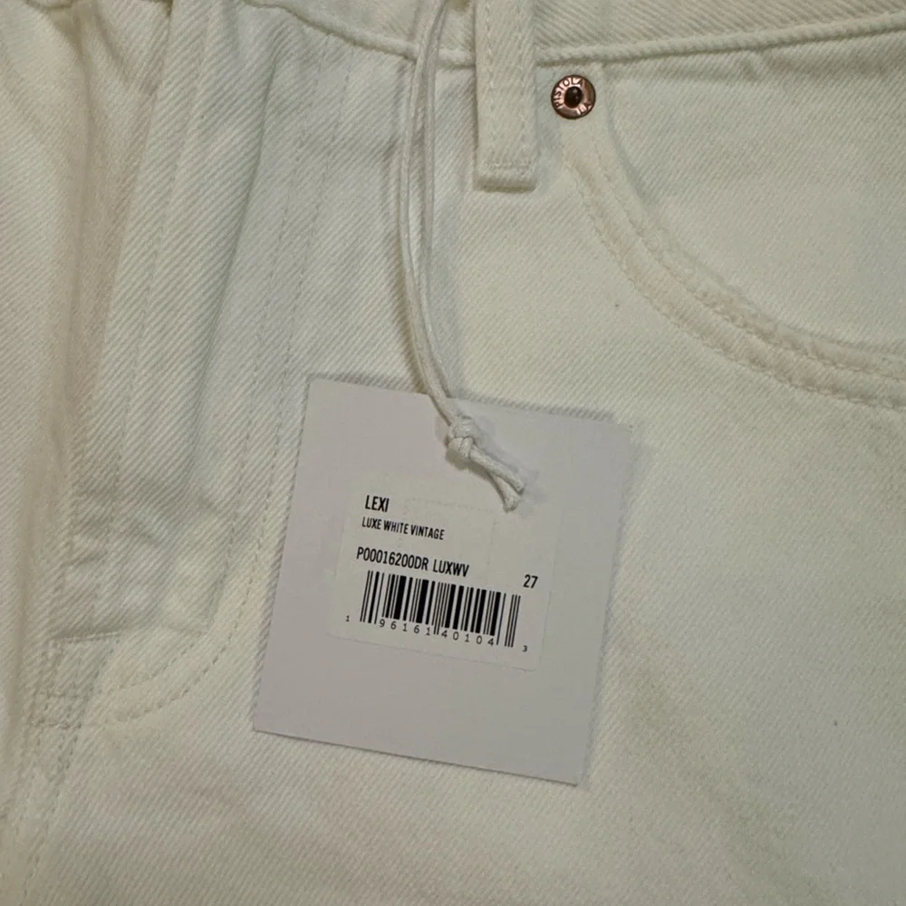 Pistola Lexi Mid Rise Bowed Straight Leg Jeans - Picture 5 of 13